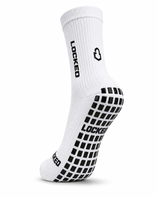 LOCKED Vol. 1 White Grip Socks